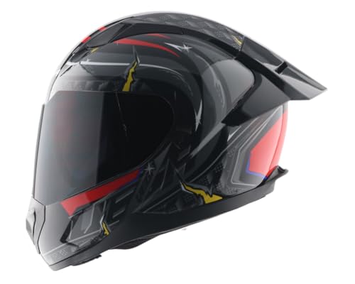 Vega Rapid Drack D/V Full Face Riding Helmet Black 1 Count - Image 2
