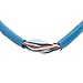 Cables Direct Online 1000ft Cat5e Solid 24AWG Cable UTP Cat5 Bulk Pull Box Network Copper Clad Aluminum Wire (Unshielded (UTP), Blue)