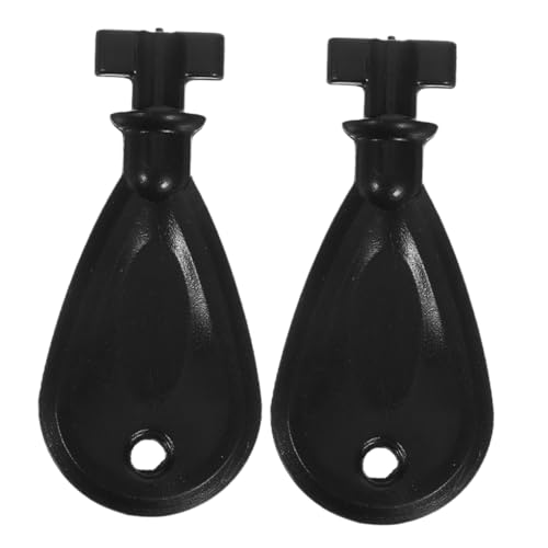 NAMOARLY 2pcs Tissue Box Waffle Dispenser Key Dispenser Key Replacement Bathroom Key Toilet Paper Keys Waffle Toilet Paper Key Universal Dispenser Key Tissue Dispenser Key Black Abs