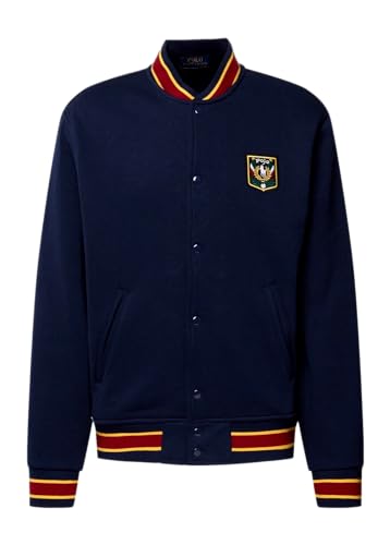 POLO RALPH LAUREN Laurel Crest Fleece Jacket (Laurel Crest Navy,L