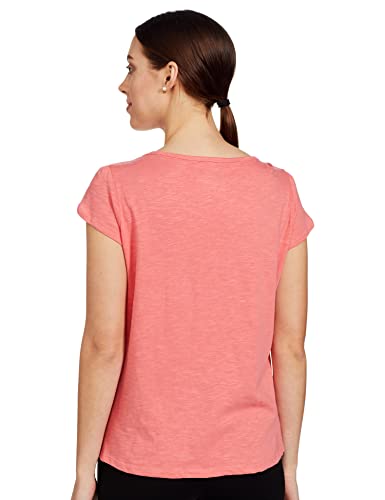 Image of Enamor Women's Solid Relaxed Fit T-Shirt
