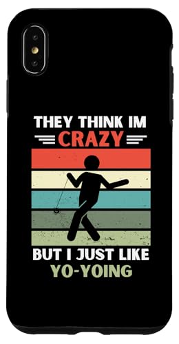 ���B���e�[�W They Think Im Crazy But I Just Like Yo-Yoing Lover �X�}�z�P�[�X iPhone XS Max �p