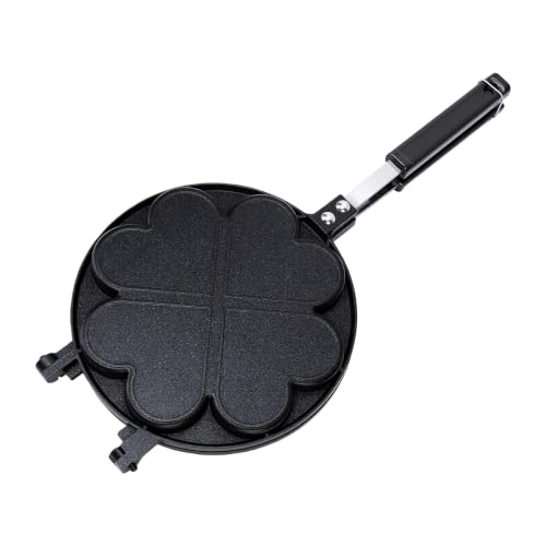 Plancha para gofres de trébol RIZGHWOY para desayunos y meriendas divertidas 3