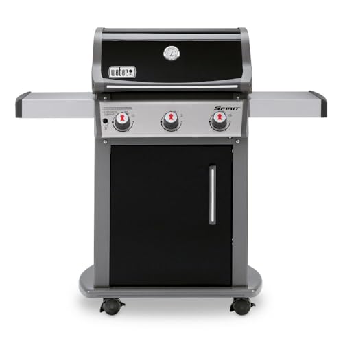 Weber Spirit E310 Liquid Propane Gas Grill, Black