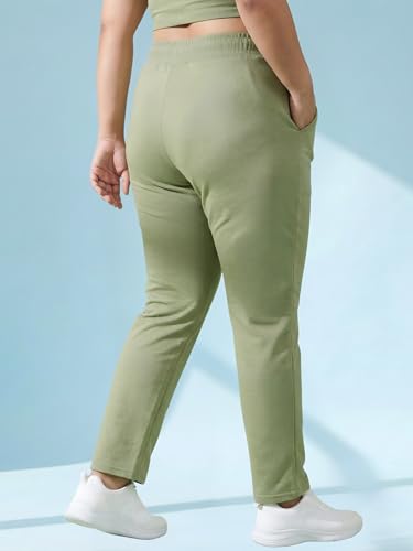 Image of BLINKIN Ankle Length Plus Size Cotton Track Pant for Woman | Ultimate Summer Lowers & Pajama for Women Pack of 2 (combo-plus-86)