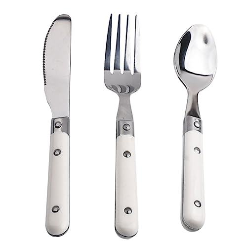 HAPINARY Smooth Surface Boys and Girls Cutlery Pcs Stainless Steel Set for and Girls Eating