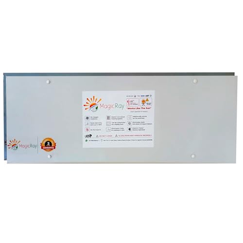 IR heaters for room in winters | Dual Panel Dual heating | Safest in the World | Sun like | Oxygen-Friendly | up to 70% saving |500 Watts|Work with Inverter|Maintains humidity | Regular panel