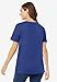 Woman Within Plus Size Perfect Short-Sleeve Scoopneck Tee - 5X, Ultra Blue