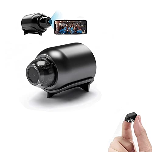 Mini Câmera WiFi Visão Noturna Incluída e Microfone, Câmera IP de Vigilância Sem Fio 1080P HD Micro Monitor de Detecção de Movimento 160° Grande Angular Monitoramento Remoto (Color : 1Pcs)