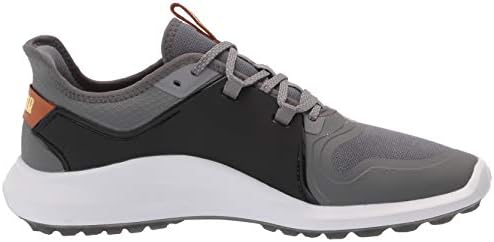 PUMA mens Ignite Fasten8 Golf Shoe, Quiet Shade-gold-puma Black, 12 US | Image 5