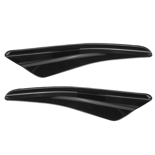 Aileron de voiture pour VW Golf MK8 GTI GTD, becquet latéral de pare-chocs avant glossy