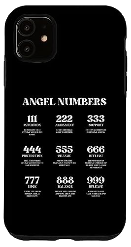 Angel Numbers Divine Numbers Case for iPhone 11