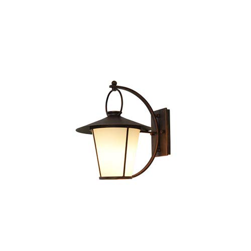Applique en aluminium et verre de qualité supérieure au design américain vintage laiton