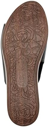 Alegria Women's Triniti Leather Platform Wedge Sandal Black Butter 9 M US | Image 4
