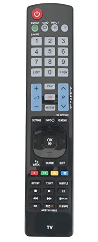 ALLIMITY AKB74115502 Remote Control Replaced for LG LED LCD TV 50PG200R 50PG2500 50PG30 50PG3500 50PG40 50PG4000AEU 50PG45 50PG4500 50PT85 50PW450 50PW451 50PX950 50PZ250 60PS7000 - Image 2