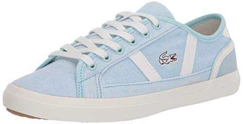 lacoste light blue shoes