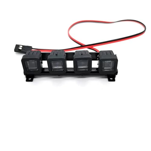 Kit luz techo TRX4M Defender 1/18 evita vuelcos en coche RC crawler