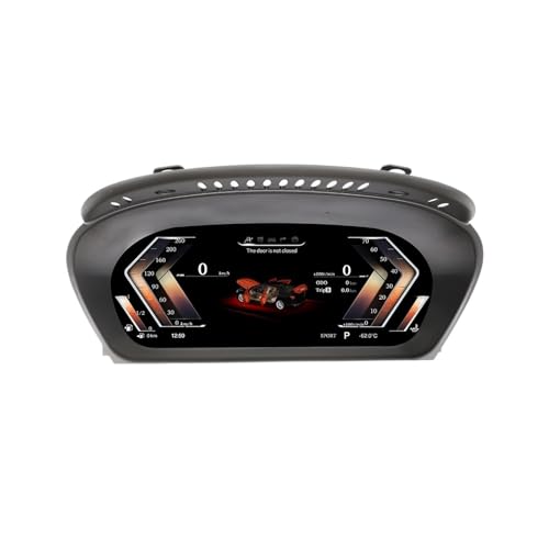 12.3インチ 車用 LCD デジタル ダッシュボード クラスター BMW 5 シリーズ E60 2004-2009 CCC システム 計器パネル スピードメーター バーチャルコックピット対応