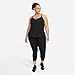 Nike Dri-FIT One Elastika Women's Standard Fit Tank (Black, Large)