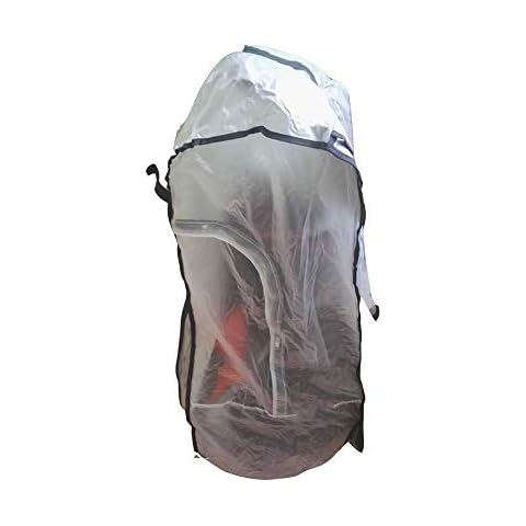 DAYOLY Golf Bag Cover Waterproof Golf Cart Bag Rain Cover with Zipper - Full Length Translucent PVC Rain Cover fits Almost All Carry Cart or Tourbags Cover