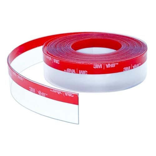 Fita Veda Fresta Porta Transparente 3m para Modelo Pivotante (3M 3,5 CM de Largura)