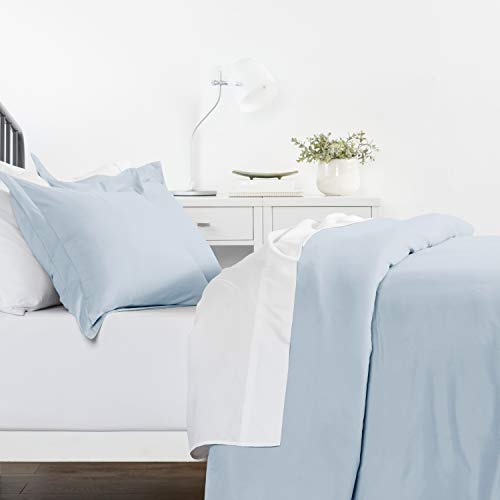 Linen Market Premium Ultra Soft 3 Piece Duvet Cover Set Twin/Twin Extra Long Light Blue #TOP2