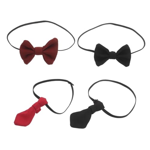 Toddmomy Ensemble De Cravates pour Poupée Accessoires pour Bébé Mini Cravates De 20 Cm Nœuds Élégants Conçus pour Garçons Et Filles