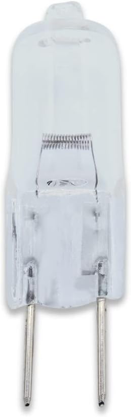 Technical Precision Replacement for Berchtold Chromophare D300 Light Bulb Halogen 12V 50W with GY6.35 2-Pin Round Base - Clear T4 Bulb Type - Examination Light - 1 Pack