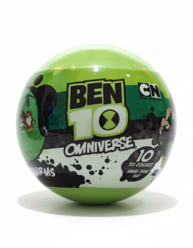 Ben 10 Omniverse Överraskningsboll med Charm Samlingsfigurer, 10 Samlarfigurer, Cartoon Network