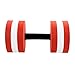 BESPORTBLE Wasser Hanteln Eva Aquatische Übung Dumbell Wasser Aerobic Übung Schaum Hanteln Pool Widerstand Wasser Fitness Ausrüstung für Gewicht Verlust Workout Rot