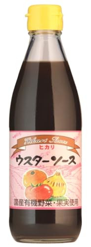 光食品 ウスターソース(国産有機野菜・果実使用) 360ml×15