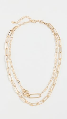 Argento Vivo Women's Link with Elongated Toggle Layer Necklace2