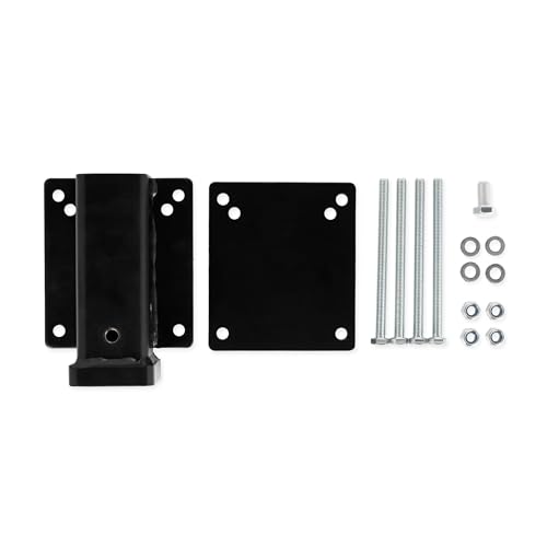 Image of Camco Eaz-Lift Camper /RV Bumper Hitch - Ideal for Bikes, Cargo Racks & More - Clamps onto 4 inch Square RV Bumpers - No Drilling Required for Install - Crafted of Heavy Duty Powder-Coated Steel (48473)