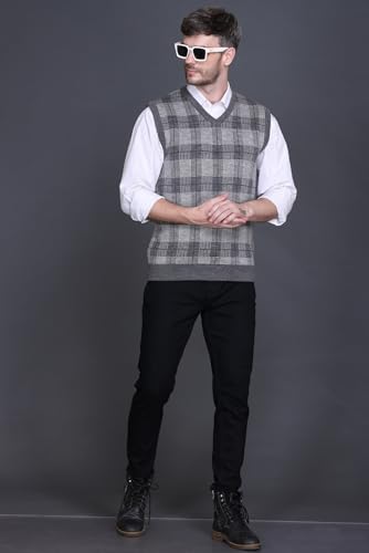 Image of GODFREY Half Sweater for Man Winter Pullover - Sleeveless Men Sweaters