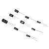 BOJACK 630 pièces 24 valeurs Aluminium Kit boîte d'assortiment de condensateur électrolytique portée comprend 0.1uF-1000uF