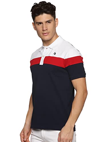 ADRO Men's Premium Cotton Multicolor Polo T-Shirt