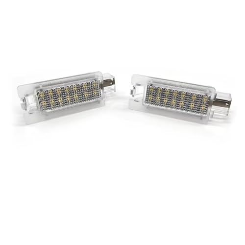 Luz matrícula LED impermeable 12V con iluminación blanca de alta visibilidad para Megane