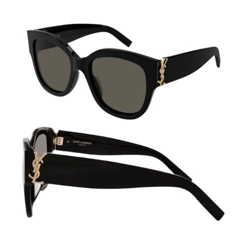 SAINT LAURENT SL M95/F Square shape Sunglasses + Bundle with eSHA...