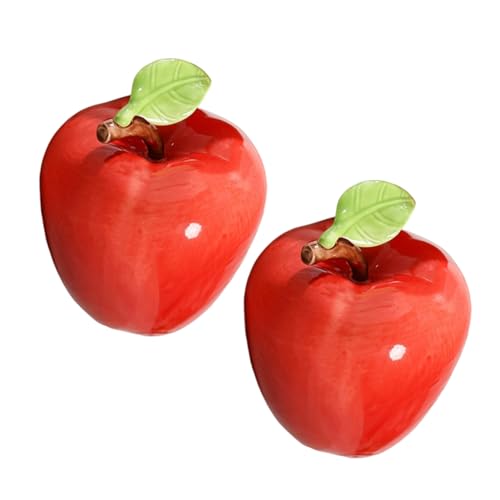 Pommes décoratives en céramique Hemobllo pour table et entrée - 2