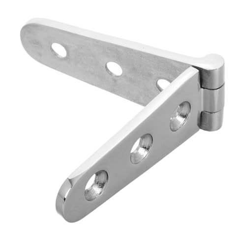Cabilock Boat Hinge Heavy Duty Stainless Steel Marine Door Hinge for Cabinets Smooth Silent Mechanism