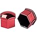 RCSCDSZ Car Wheel Nut for Toyota Corolla, Hub Lugs Nuts Tire Bolts Rims Protective Tyre Valve Screw Cap Cover Removal Replacement Accessories,D/Red-B/19mm