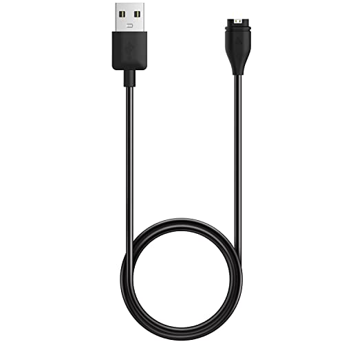 E ECSEM Charging Cable Compatible for Garmin Lily 2 Active Smartwatch 3.3FT Replacement USB Data Sync Charging Charger Cord for Lily 2 Active Smart Watch (not for Liy/Lily 2)