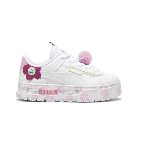 PUMA Kids Girls TRO X Mayze Crashed Lace Up Sneakers Shoes Casual - White - Size 3 M