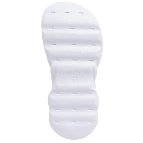 Image of Nautica Kids Clog Sandals - Slip-On Lightweight Water Shoes with Adjustable Heel Strap - Comfortable EVA Slip-Resistant Clogs for Boys & Girls - Toddler & Youth Sizes
