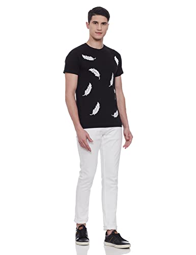 Image of TLF Men's Printed Premium Cotton Regular Fit T-Shirt