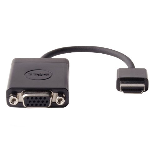 Dell 470-ABZX HDMI VGA Negro Adaptador de Cable