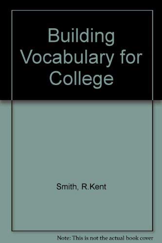Building Vocabulary for College 0669204706 Book Cover