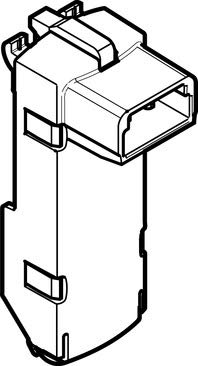 Festo 566718 Model VAVE-L1-1VS2-LP Electrical Sub-Base