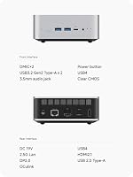 MINIS FORUM AI X1-470 Mini PC AMD Ryzen AI 9 HX470 2xDDR5 & 2xM.2 SSD Slots – Ansicht 8