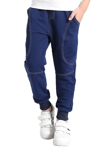 TiaoBug Kids Boys Cargo Joggers Pants Sport Sweatpants Tapered Pants Hiking Camping Hip Hop Dance Trousers Streetwear